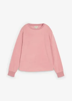 bonprix Shirts & Tops|Sportbekleidung|Warmes Fleece-Thermoshirt aschrosa