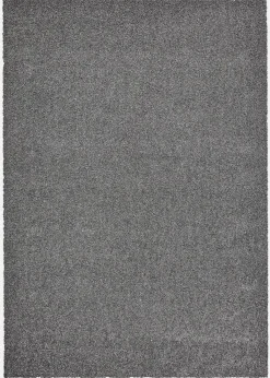 bonprix Veloursteppiche|Sehr Beliebt|Waschbarer Teppich mit weichem Flor anthrazit