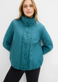 bonprix Jacken & Mäntel|Bekleidung·Hosen|Wasserabweisende Funktions-Jacke, 2in1 Optik pfeffergrün