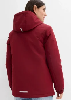 bonprix Bekleidung·Hosen|Jacken & Mäntel|Wasserabweisende Funktions-Jacke rubinrot