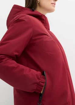 bonprix Bekleidung·Hosen|Jacken & Mäntel|Wasserabweisende Funktions-Jacke rubinrot