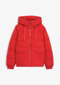 bonprix Jacken & Mäntel|Bekleidung·Hosen|Wasserabweisende Steppjacke lavarot