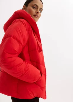 bonprix Jacken & Mäntel|Bekleidung·Hosen|Wasserabweisende Steppjacke lavarot