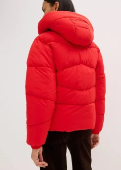 bonprix Jacken & Mäntel|Bekleidung·Hosen|Wasserabweisende Steppjacke lavarot