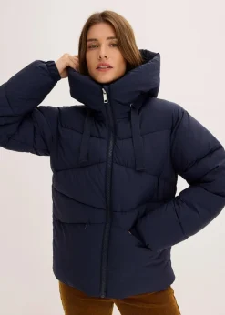 bonprix Jacken & Mäntel|Bekleidung·Hosen|Wasserabweisende Steppjacke tintenblau