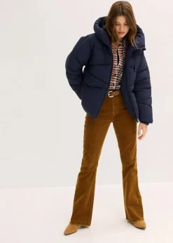 bonprix Jacken & Mäntel|Bekleidung·Hosen|Wasserabweisende Steppjacke tintenblau