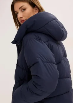 bonprix Jacken & Mäntel|Bekleidung·Hosen|Wasserabweisende Steppjacke tintenblau