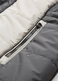 wasserabweisender Outdoor-Kurzmantel mit Fellimitat|bonprix Best