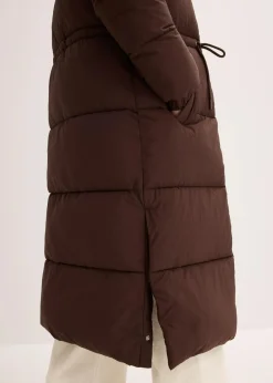 bonprix Jacken & Mäntel|Bekleidung·Hosen|Wasserabweisender Steppmantel dunkelbraun
