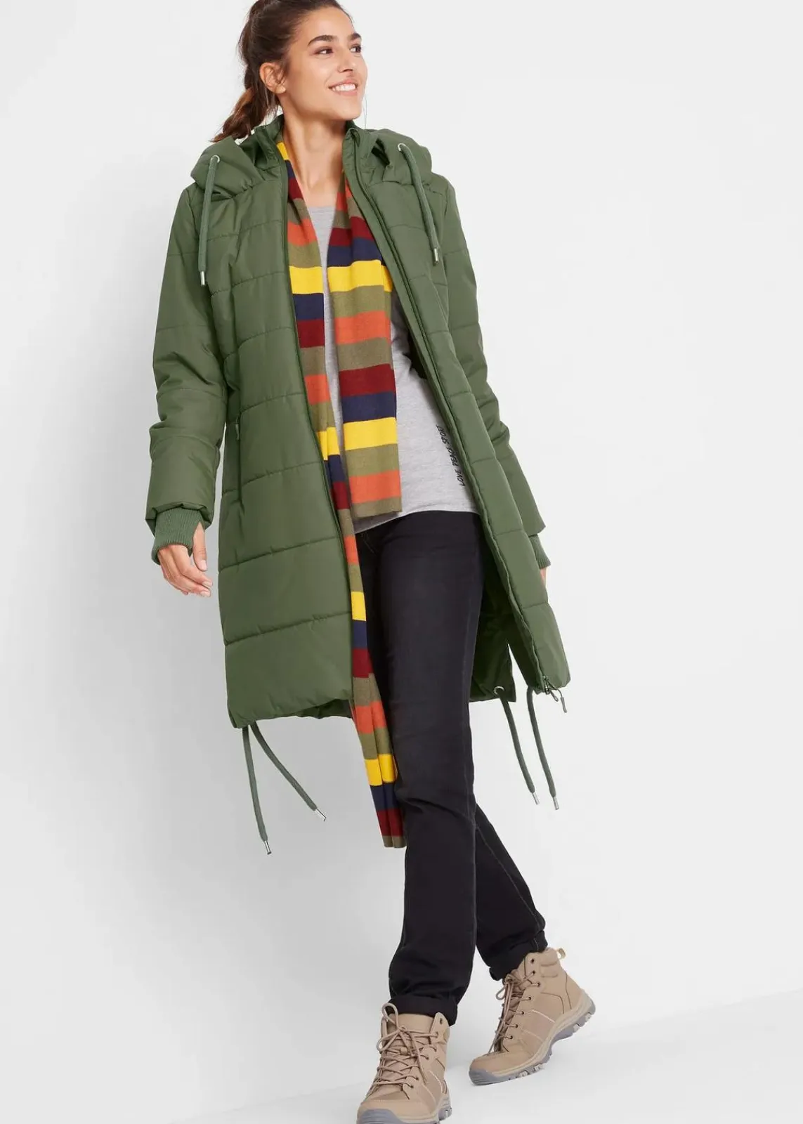 Wasserabweisender Steppmantel|bonprix Online