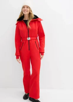 wasserabweisender, warmgefütterter Softshell-Skianzug|bonprix Best