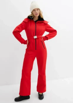 wasserabweisender, warmgefütterter Softshell-Skianzug|bonprix Best