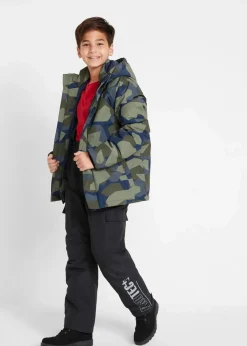 wasserdichte Cargo-Funktionshose mit Hosenträgern, warm gefüttert|bonprix Best