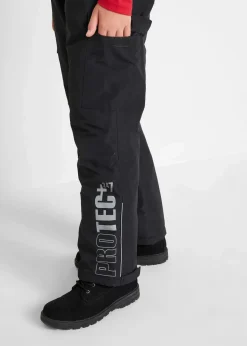 wasserdichte Cargo-Funktionshose mit Hosenträgern, warm gefüttert|bonprix Best