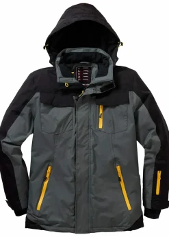 wasserdichte Funktionsjacke mit abnehmbarer Kapuze|bonprix Hot