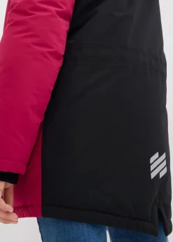 wasserdichte Funktionsjacke mit abnehmbarer Kapuze und reflektierenden Details|bonprix Hot