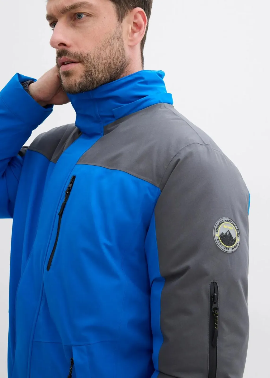 wasserdichte Funktionsjacke mit Kuschel-Fleece-Futter|bonprix Discount