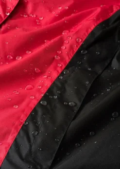 bonprix Bekleidung·Hosen|Jacken & Mäntel|wasserdichte Funktionsjacke rot/schwarz