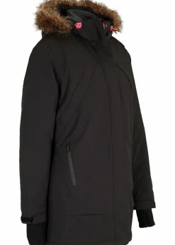 bonprix Bekleidung·Hosen|Nachhaltigere Materialien|wasserdichte Funktions-Parka schwarz