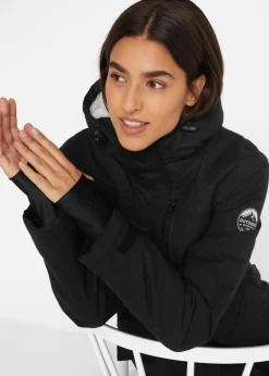 wasserdichte Funktions-Parka mit Teddyfleece in der Kapuze|bonprix Sale