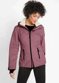 wasserdichte Outdoor-Funktions-Jacke mit Teddyfleece|bonprix Clearance