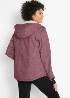 wasserdichte Outdoor-Funktions-Jacke mit Teddyfleece|bonprix Clearance