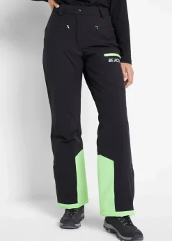 bonprix Bekleidung·Jumpsuits|Bekleidung·Sweat|wasserdichte Ski Funktions-Thermohose mit Schneefang schwarz