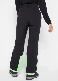 bonprix Bekleidung·Jumpsuits|Bekleidung·Sweat|wasserdichte Ski Funktions-Thermohose mit Schneefang schwarz