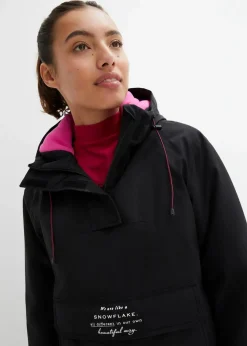 wasserdichte Ski Funktions-Schlupfjacke mit Fleece-Futter|bonprix New