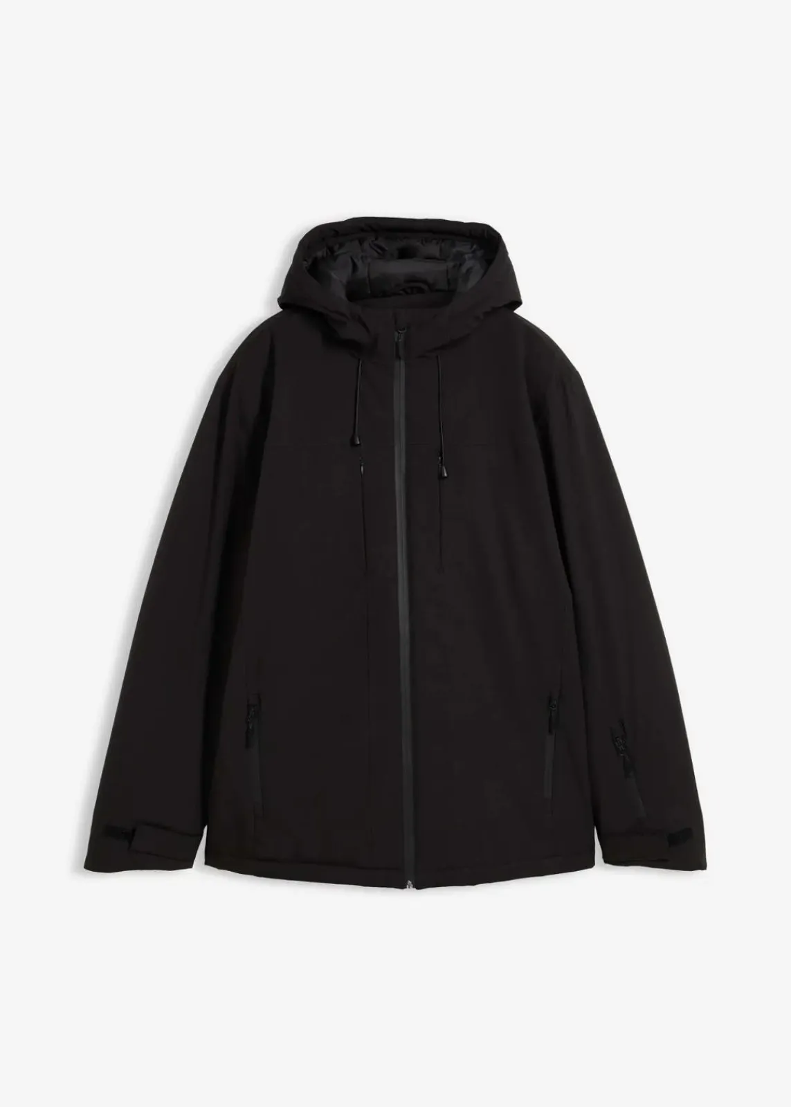 bonprix Große Größen|Outdoorbekleidung|wasserdichte Skijacke schwarz