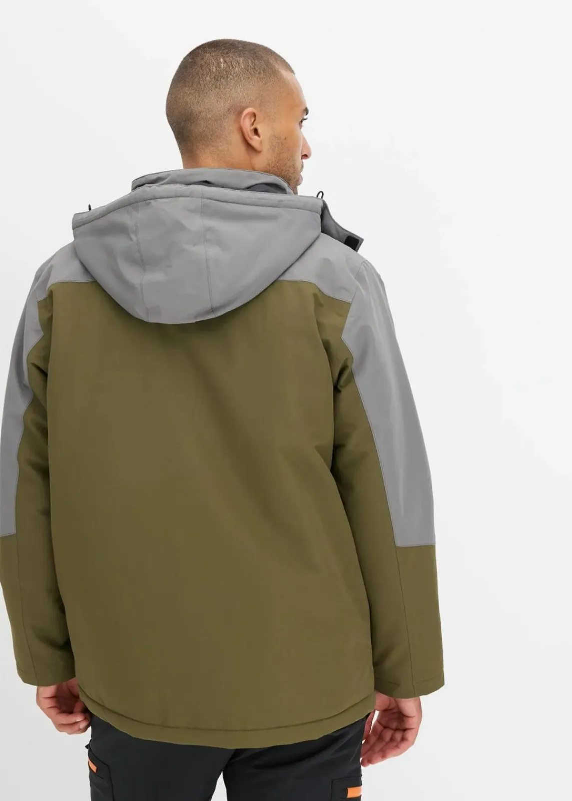 wasserdichte Winter-Funktionsjacke mit abnehmbarer Kapuze|bonprix Outlet