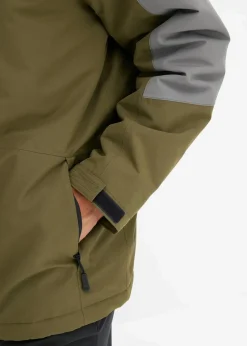 wasserdichte Winter-Funktionsjacke mit abnehmbarer Kapuze|bonprix Outlet