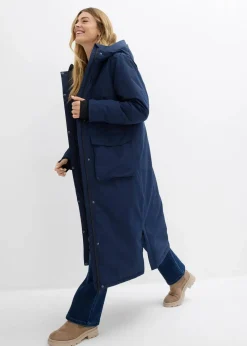 bonprix Jacken & Mäntel|Bekleidung·Hosen|Wasserdichter Funktions-Mantel dunkelblau