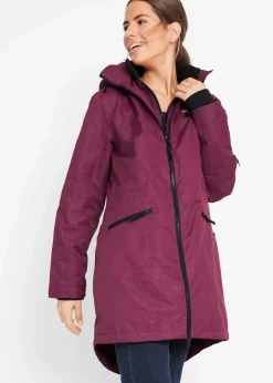 wasserdichter Funktions-Outdoor-Übergangsmantel mit Kapuze, 2 in 1-Optik|bonprix Online