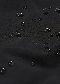 bonprix Bekleidung·Hosen|Jacken & Mäntel|wasserdichter, wattierter Regenmantel in Midi-Länge schwarz