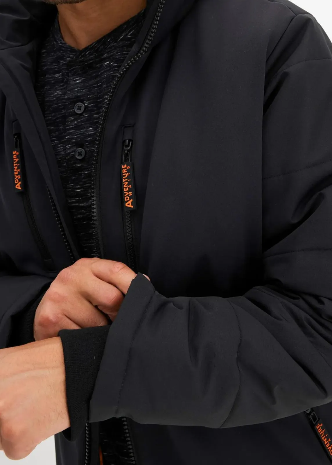 wattierte Funktionsjacke, wasserabweisend|bonprix