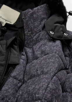 bonprix Bekleidung·Blazer|Umstandsmode|Wattierte 3-in-1 Umstandsjacke und Tragejacke schwarz/grau