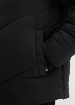 bonprix Große Größen|Jacken & Mäntel|Wattierte Pufferjacke schwarz