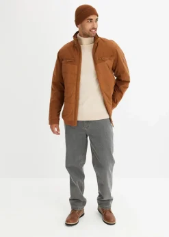 wattierte Softshelljacke in Blousonform|bonprix Online