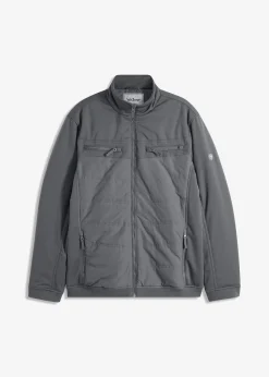 wattierte Softshelljacke in Blousonform|bonprix Clearance