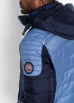 wattierte Steppjacke mit abnehmbarer Kapuze|bonprix Sale