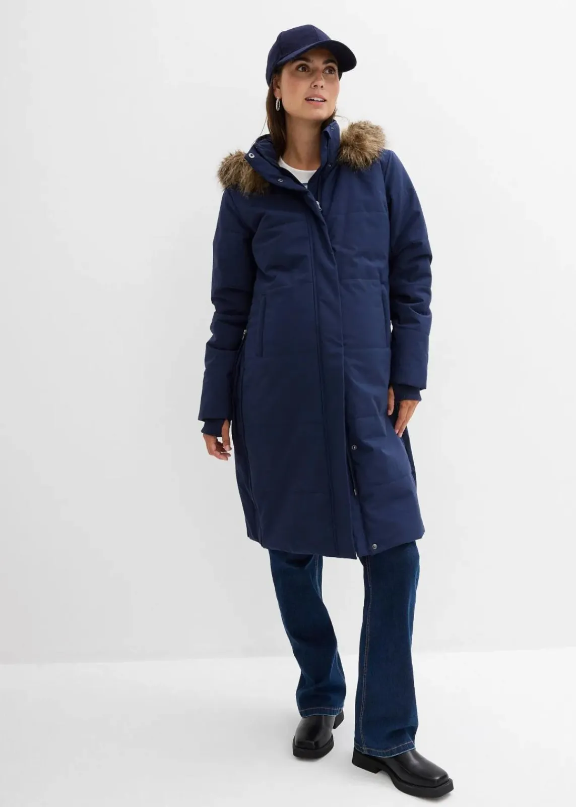 Wattierter 3-in-1 Umstands- und Tragemantel|bonprix New