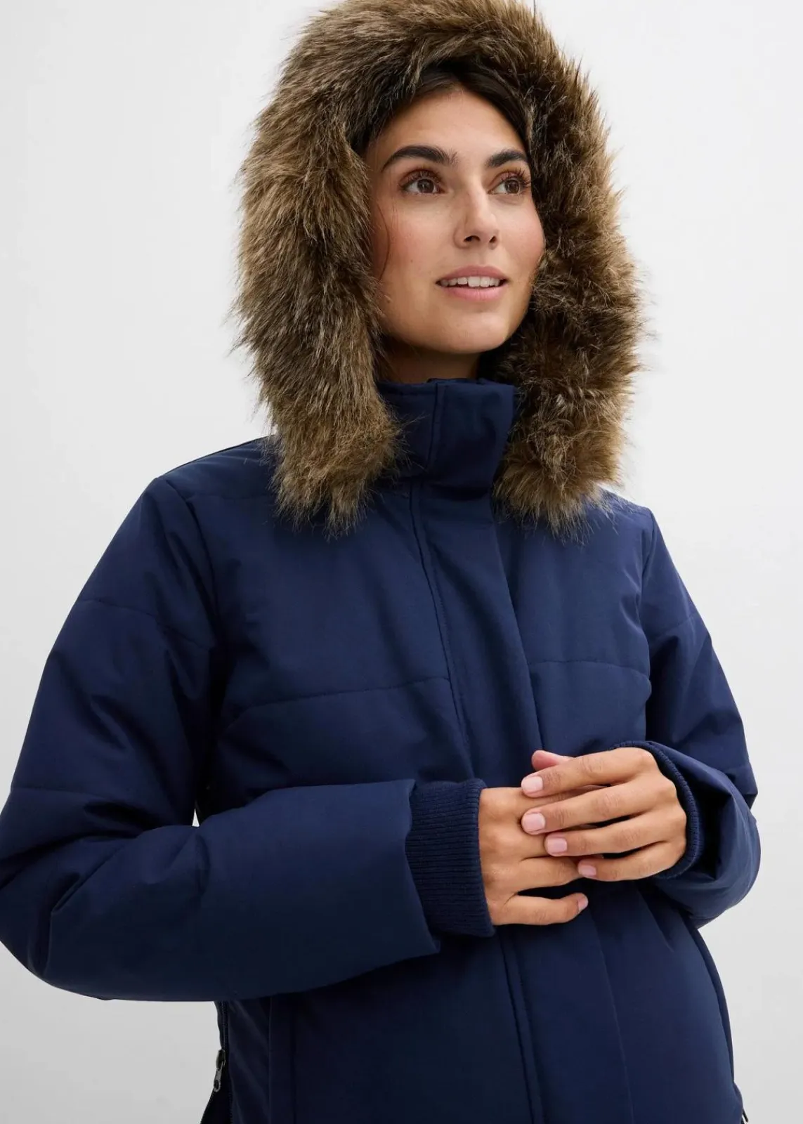 Wattierter 3-in-1 Umstands- und Tragemantel|bonprix New