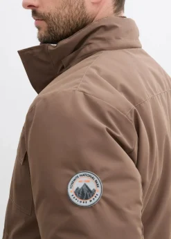 wattierter Parka mit Fleecefutter und abnehmbarer Kapuze|bonprix Best