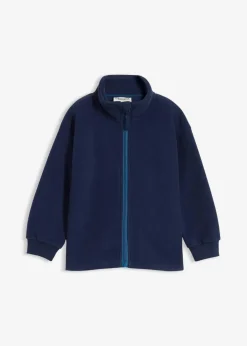 bonprix Jungen 2-8 Jahre·Sweat & Strick|weiche Fleecejacke dunkelblau