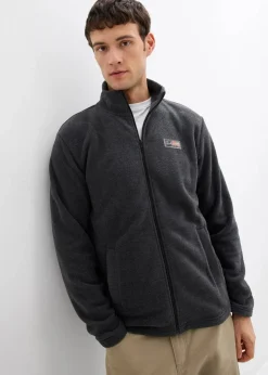 weiche Fleecejacke mit Eingriffstaschen|bonprix New