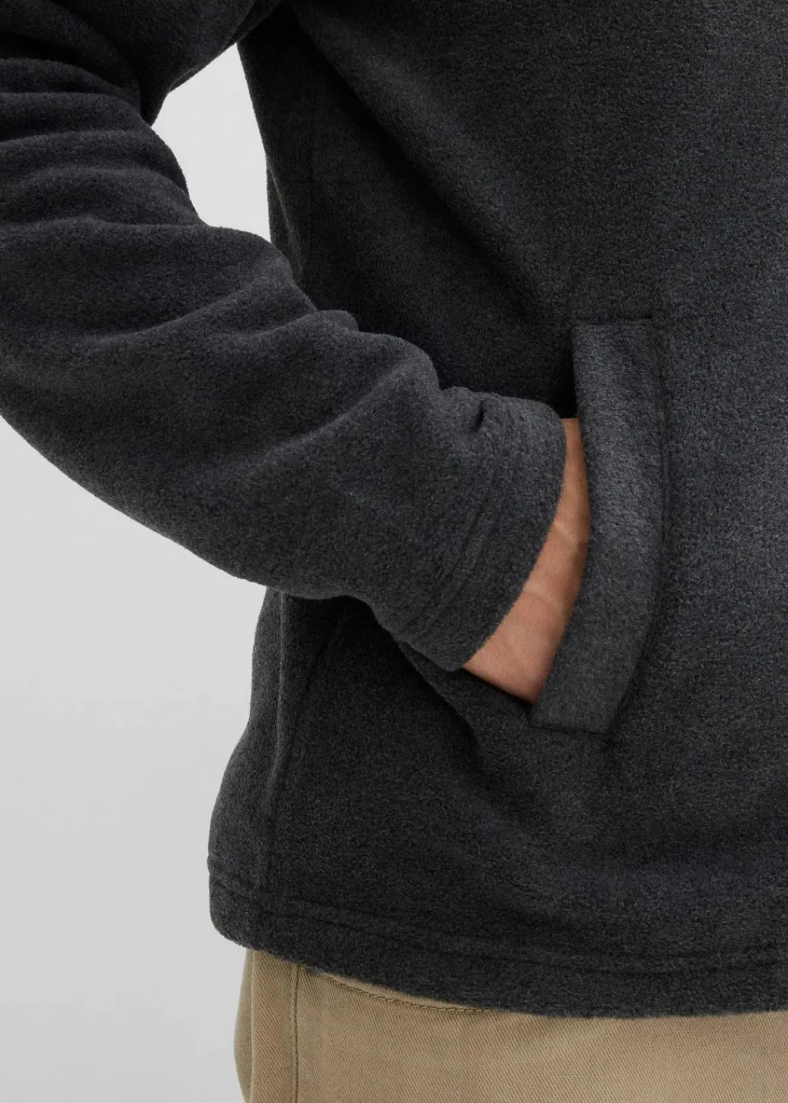 weiche Fleecejacke mit Eingriffstaschen|bonprix New