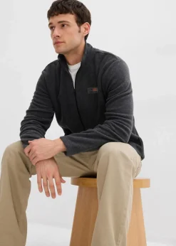 weiche Fleecejacke mit Eingriffstaschen|bonprix New