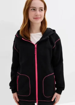 weiche Fleecejacke mit praktischen Reißverschlusstaschen|bonprix Outlet