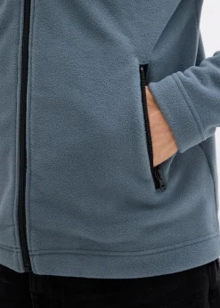 weiche Fleecejacke mit praktischen Reißverschlusstaschen|bonprix Hot